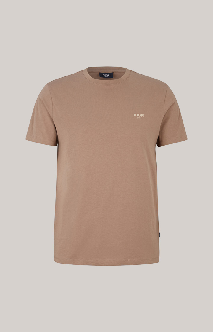 T-Shirt Alphis in Hellbraun