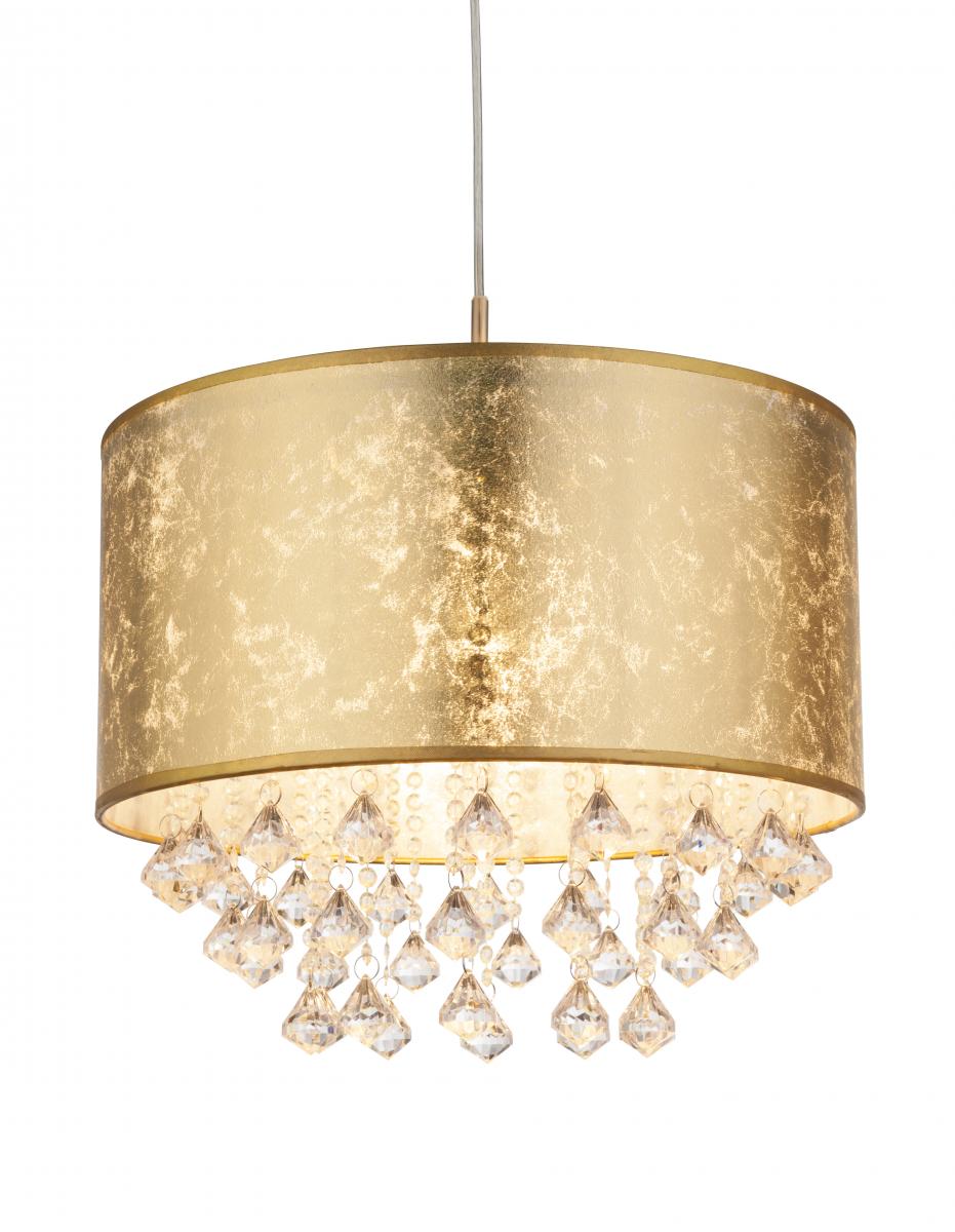 Globo Lighting - AMY - Hängeleuchte Metall Nickel matt, 1x E27
