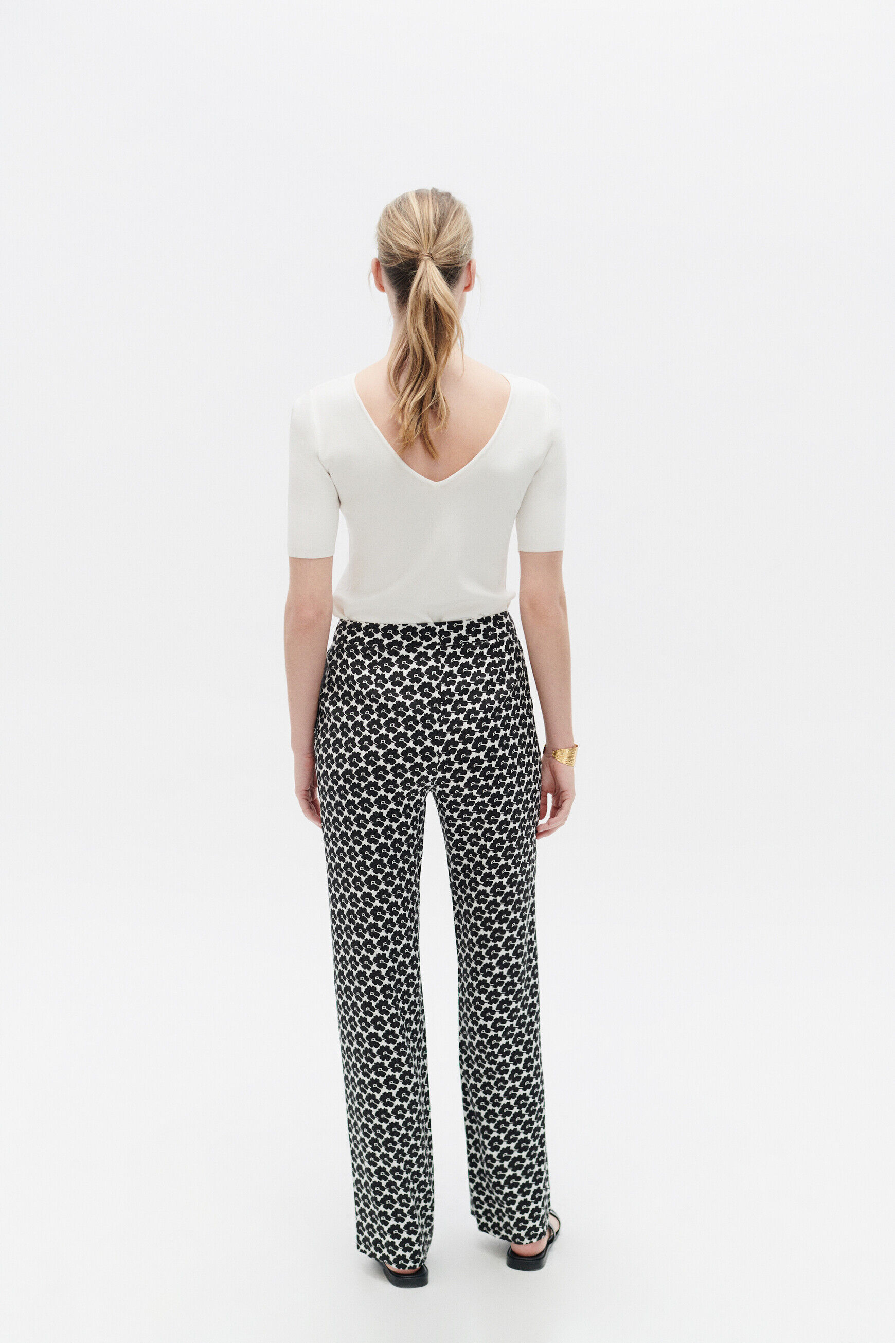 Pantalon pmarcel noir femme