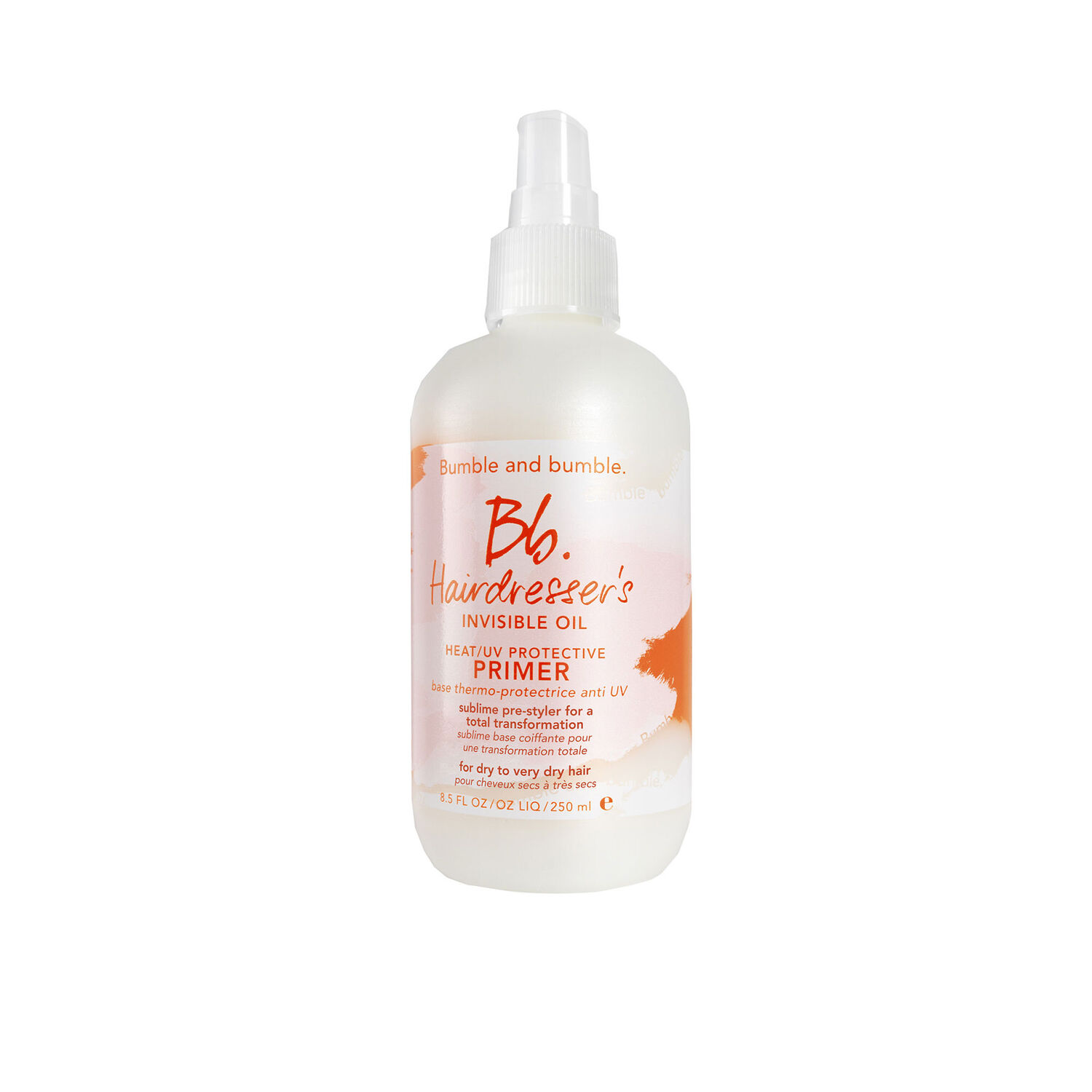Bumble and Bumble Bb.Hairdresser's Invisible Oil Base de coiffage thermo-protectrice anti-UV - 250 ml