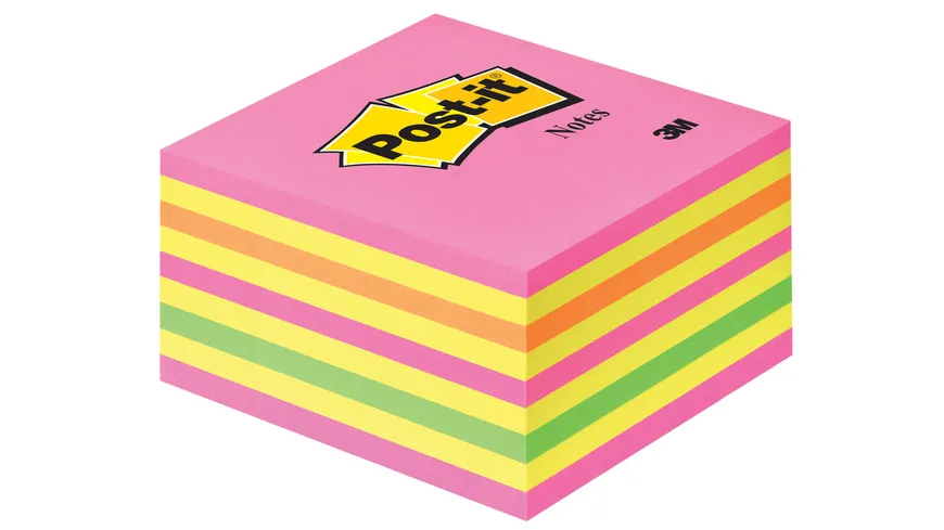 Post-it Haftnotiz-Würfel 450 Blatt mehrfarbig