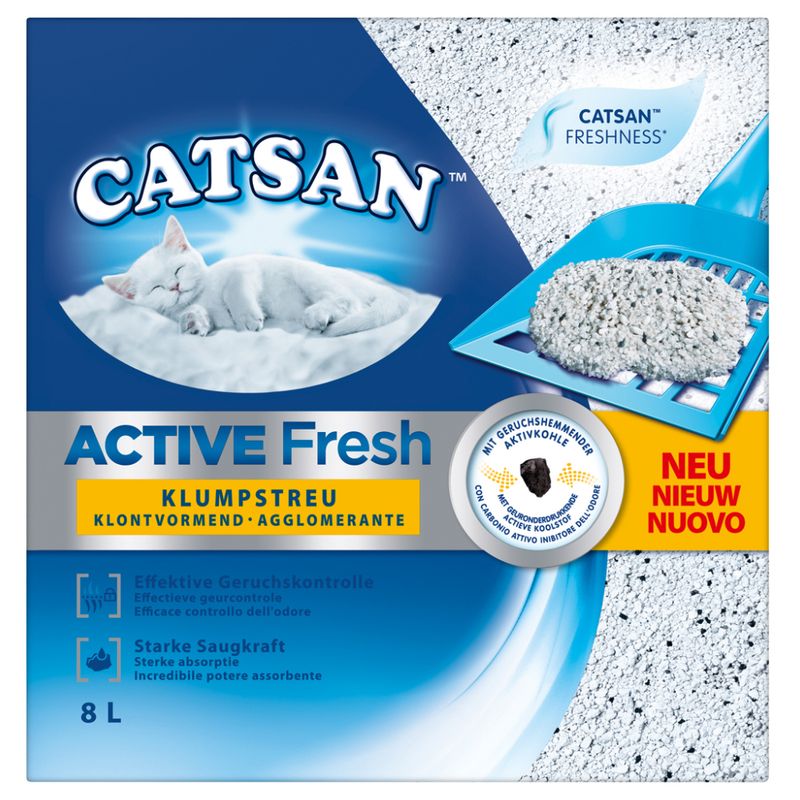 Catsan Active Fresh Klumpstreu zu TOP-Preisen