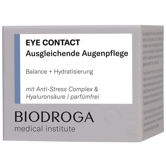 Ausgleichende Augenpflege
