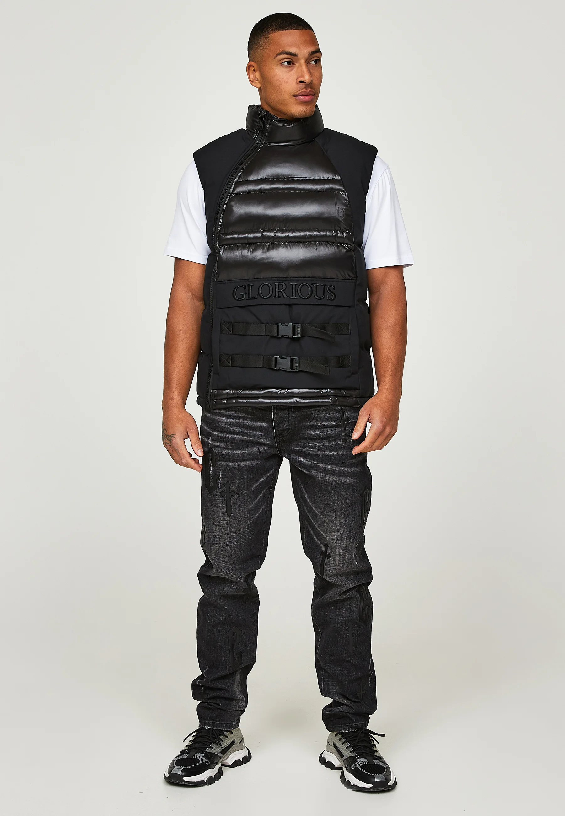 Glorious Gangsta NABREO PUFFER GILET - Chaleco