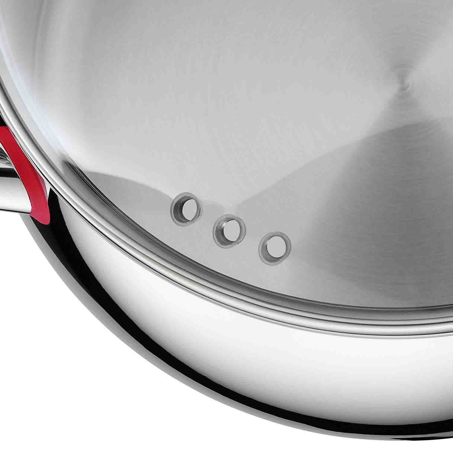 WMF Topf-Set Quality One, Cromargan® Edelstahl Rostfrei 18/10 (Set, 8-tlg), Induktion
