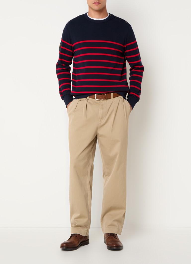 Ralph Lauren Fine-knit sweater with stripe print