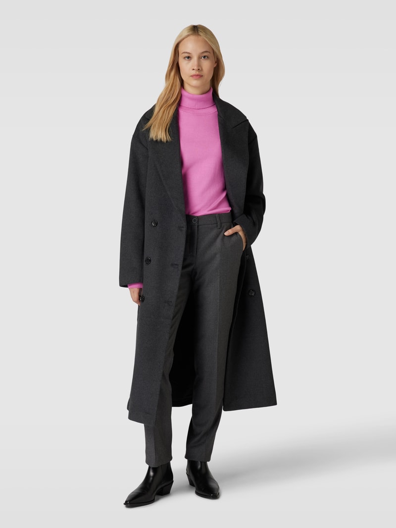 Longsleeve mit Rollkragen in pink