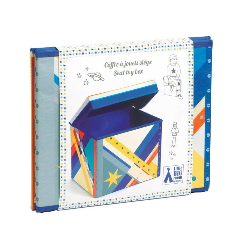Coffre à jouets Fusée Djeco