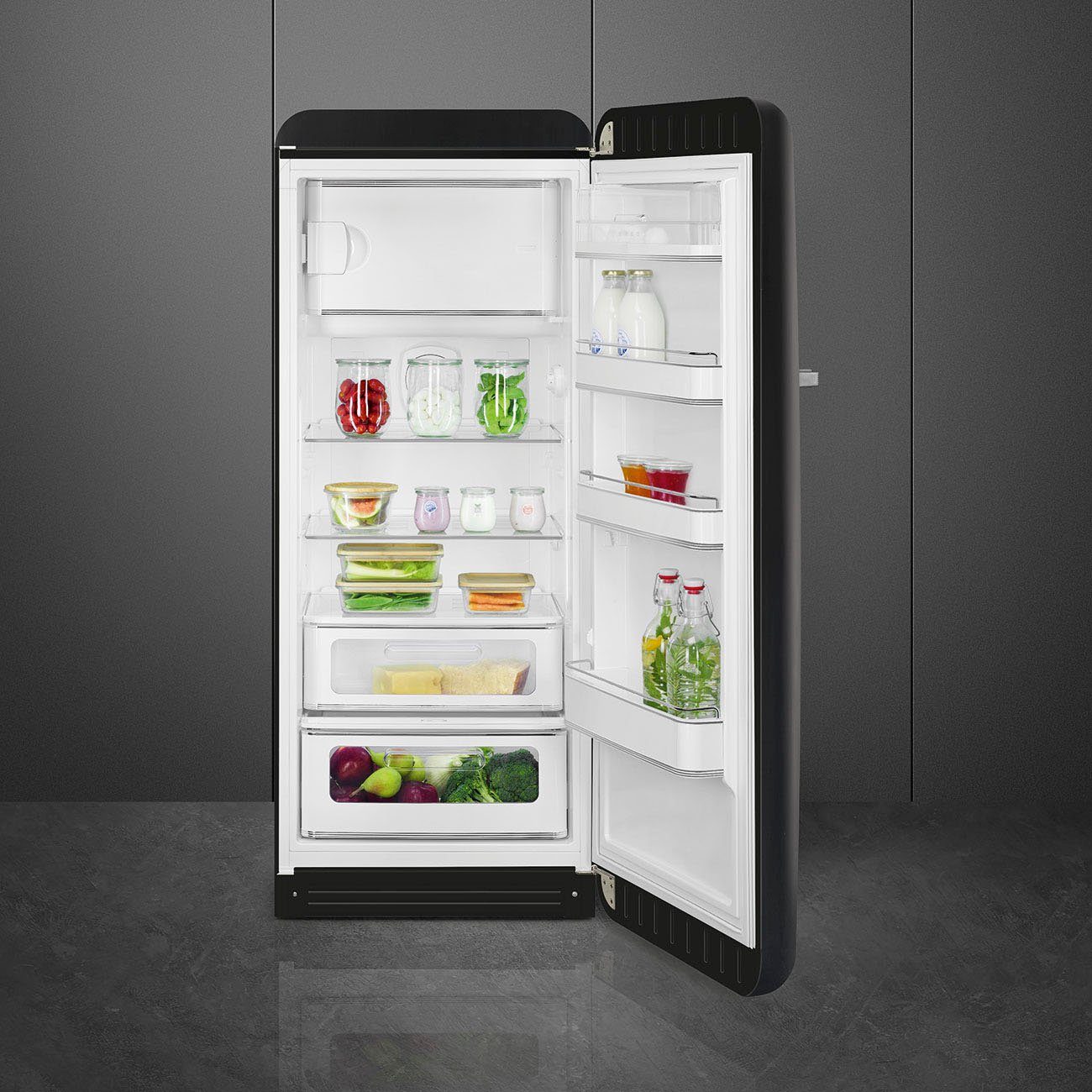 Smeg Kühlschrank FAB28RDBB5, 150 cm hoch, 60 cm breit