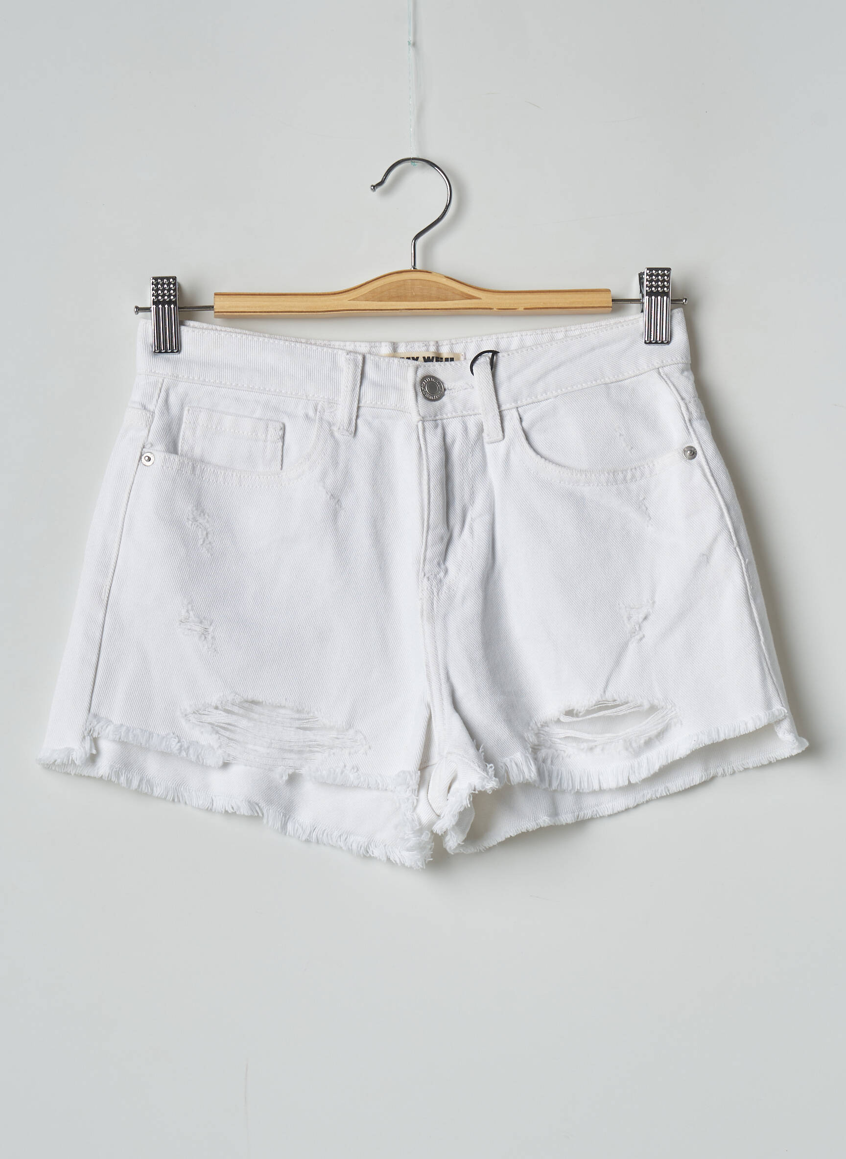 Tally Weijl Shorts 1 Femme couleur blanc