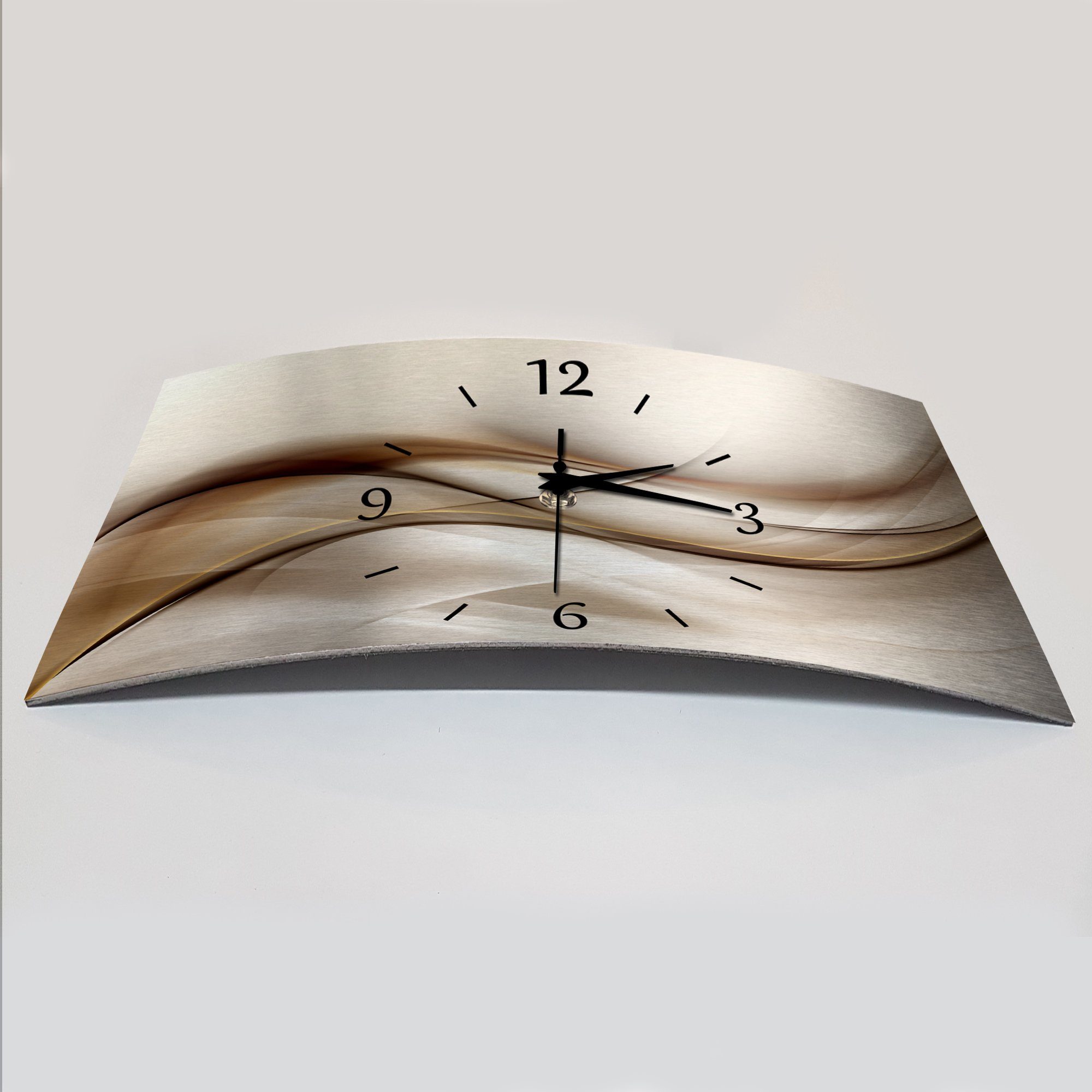 Bilder-Manufaktur Wanduhr BM-9546-1 (Wanduhr, Funkuhr oder Quarzuhr, kein Ticken, lautlos und geräuschlos)