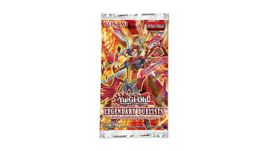 Yu-Gi-Oh Sammelkartenspiel - Legendary Duelists: Soulburning Volcano Booster
