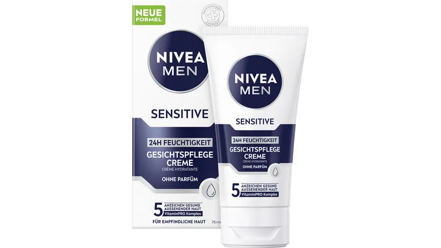 NIVEA MEN Protect and Care Gesichtspflege Creme 75 ml