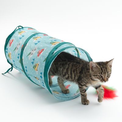 TIAKI Weihnachtstunnel für Katzen