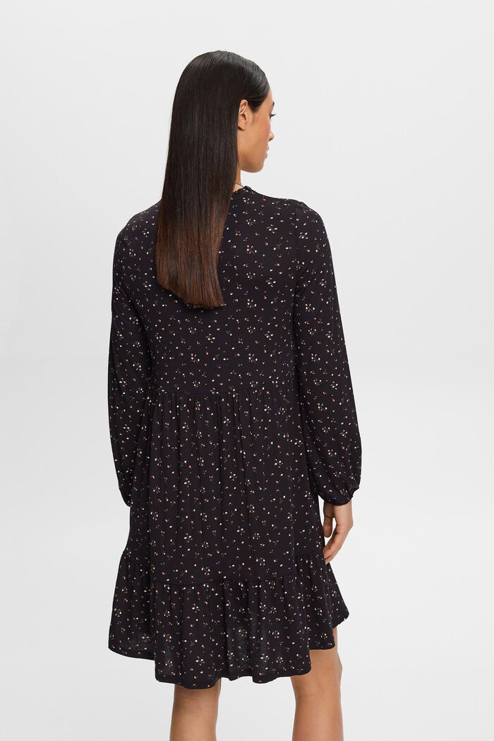 Kleid aus Crêpe-Jersey, LENZING™ ECOVERO™