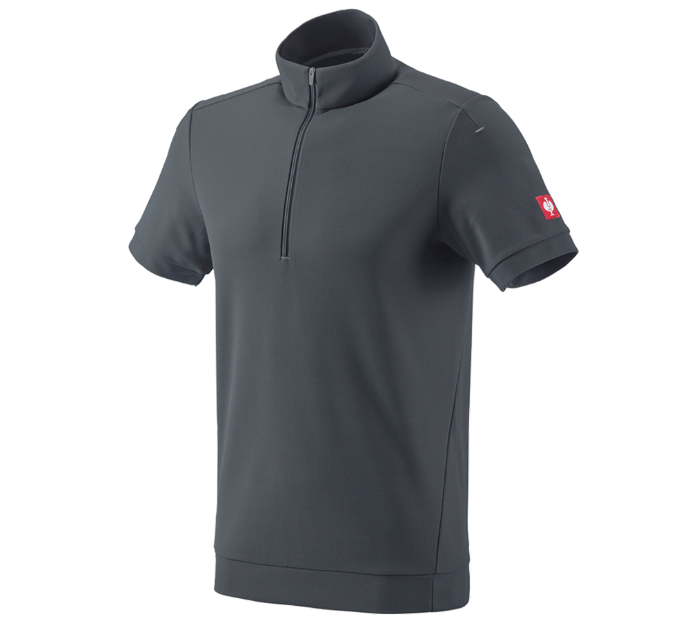 e.s. Funktions ZIP-T-Shirt UV