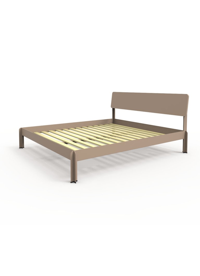 Estrutura de cama robusta Amsterdam °03, sem estrado de ripas.