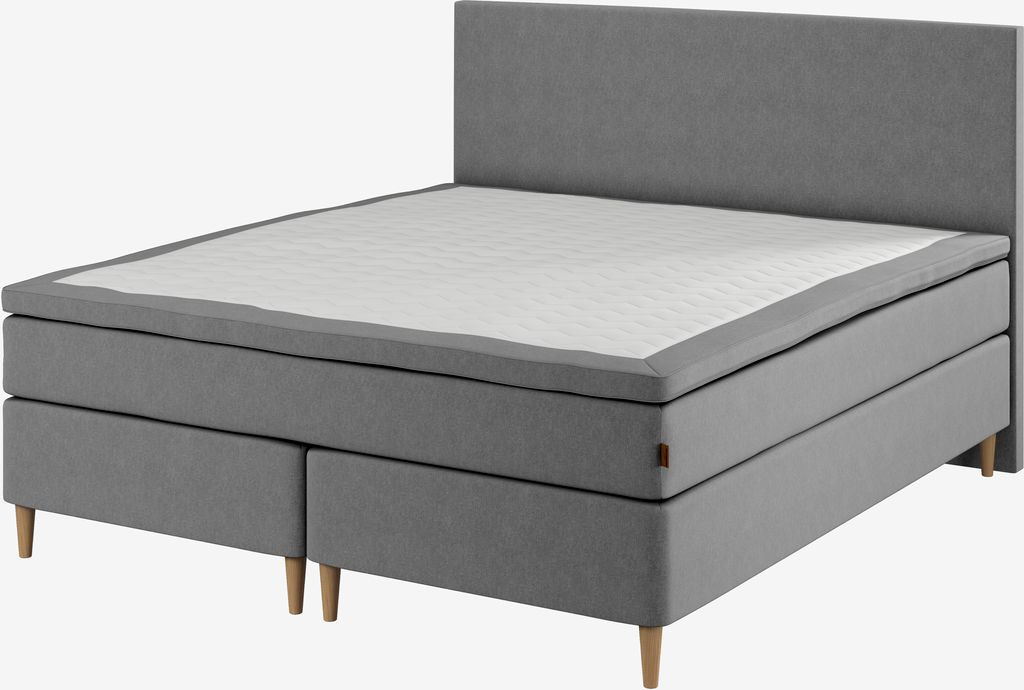 Kontinentales Bett HEMLA GC75 Gold 150x200 HEMLA GC75 Grau-23 Latex