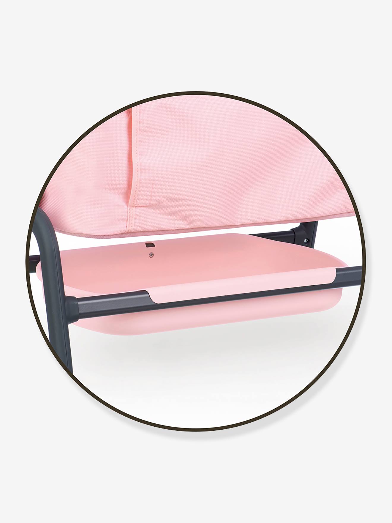 Smoby Puppen-Beistellbett Maxi Cosi SMOBY - rosa