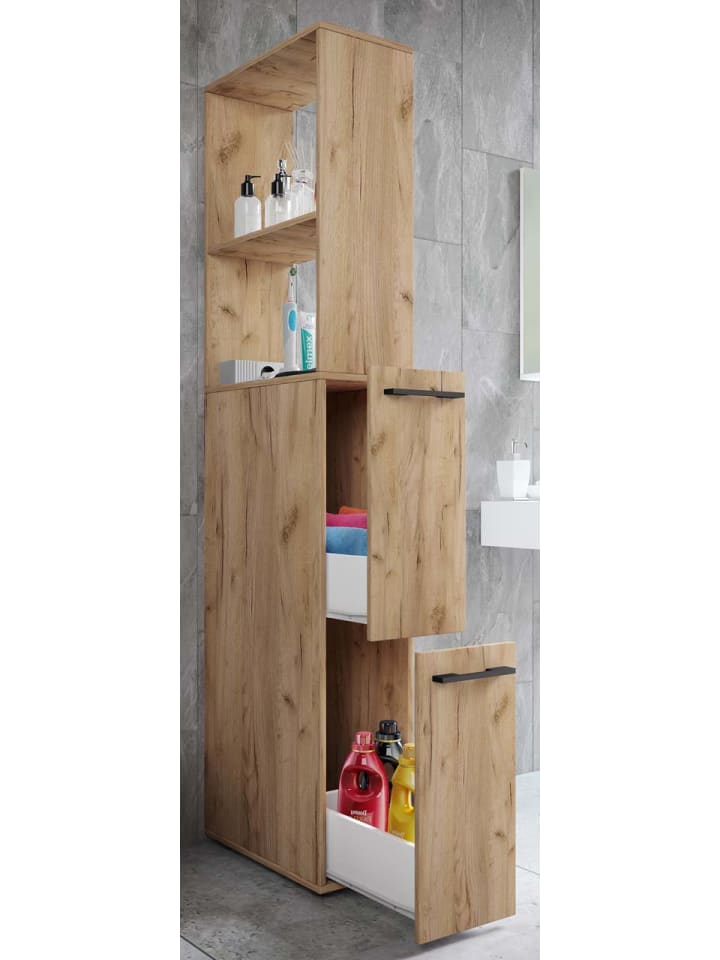 ebuy24 Badschrank SadiloXL Eiche 25 x 50 cm günstig kaufen onesize