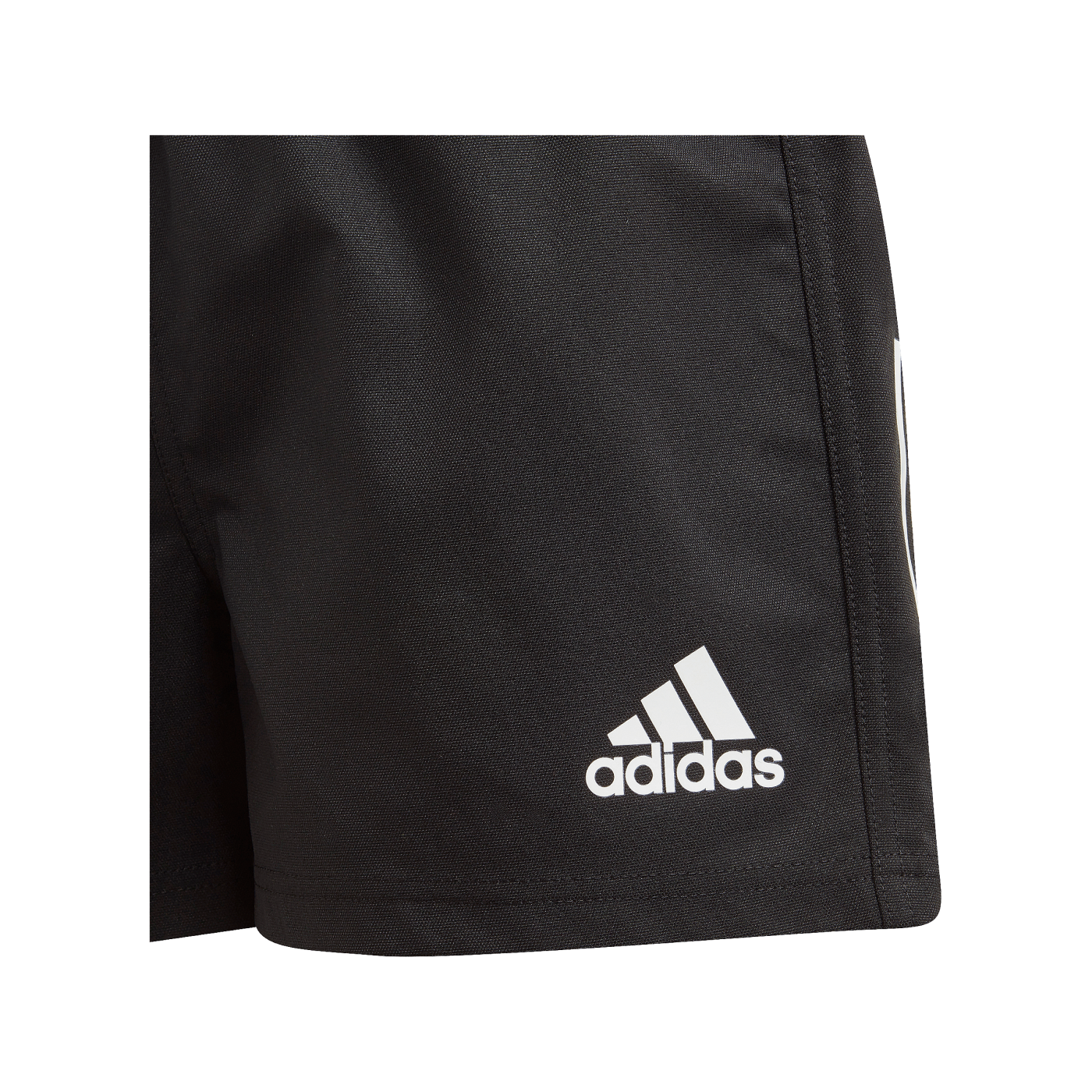 adidas Rugby 3S Short Kids Schwarz