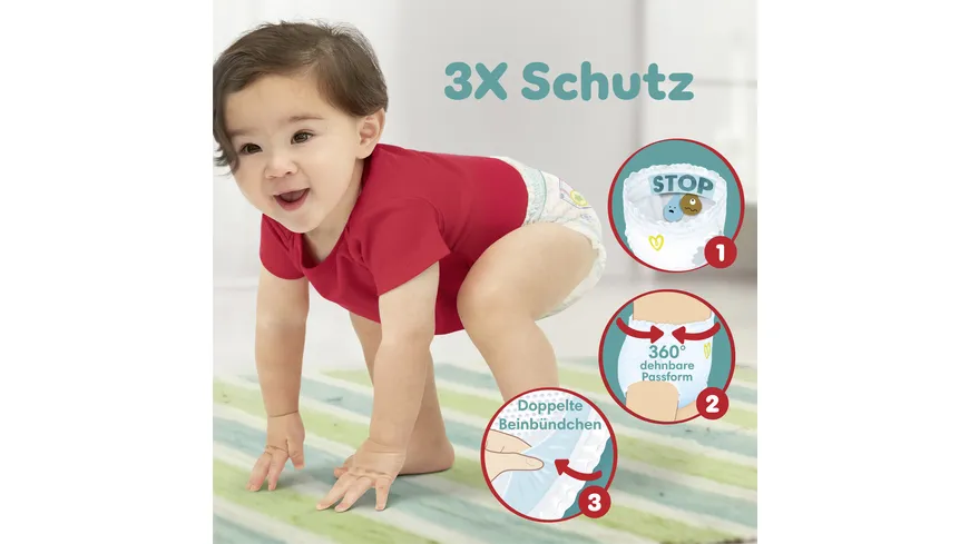 Pampers Baby Dry Pants Gr.7 17+kg Monatsbox