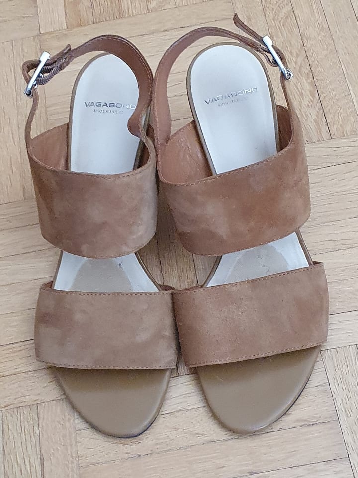 Vagabond Leder-Sandaletten 