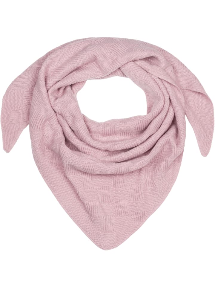 styleBREAKER Strick Dreieckstuch in Altrose günstig kaufen onesize