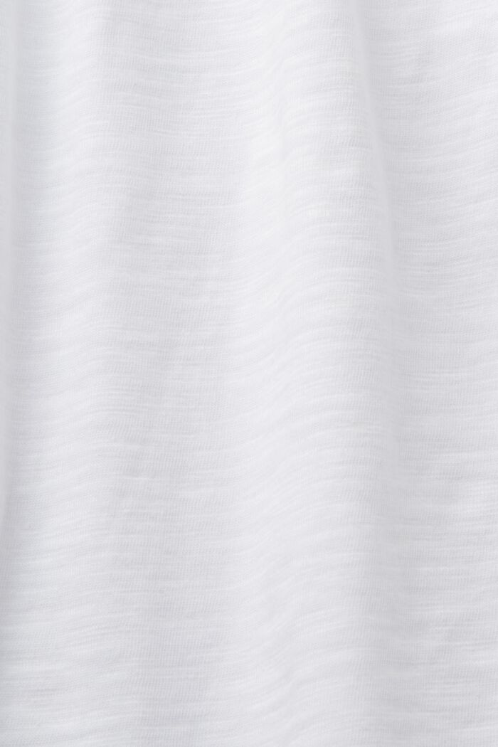 Ausgestelltes T-Shirt, 100 % Baumwolle