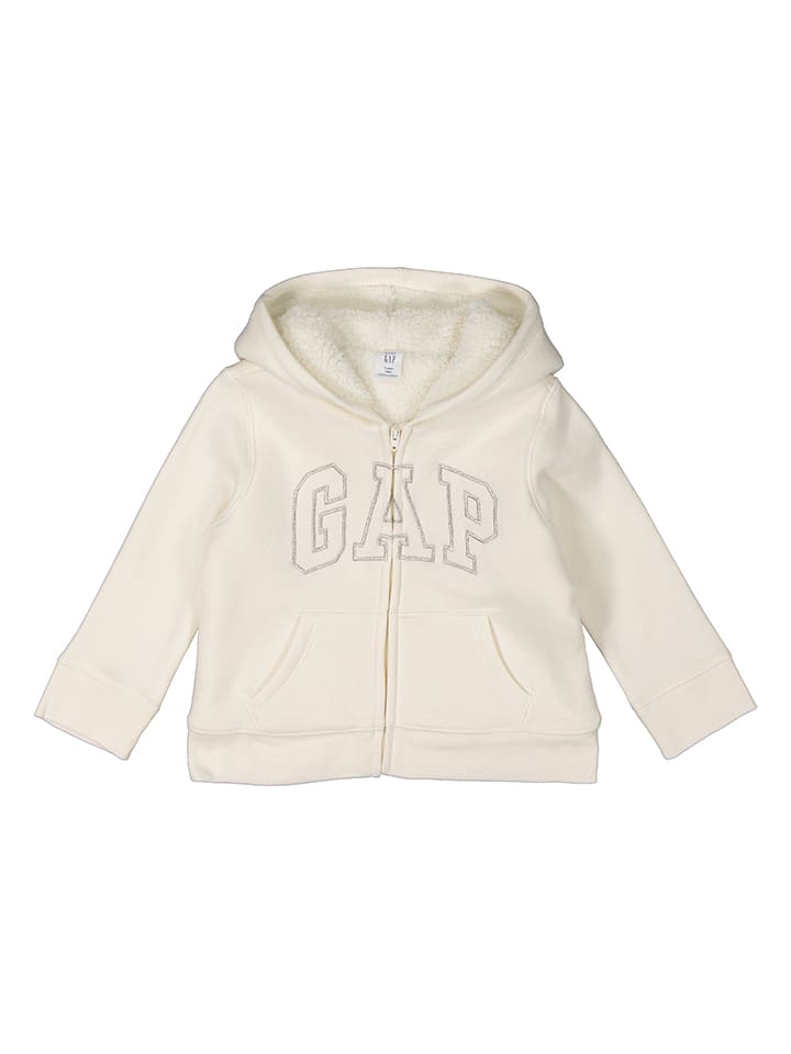 GAP Sweatjacke in Weiß günstig kaufen