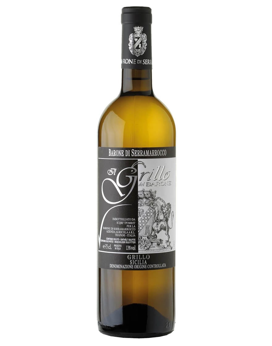 Sicilia DOC Grillo del Barone 2022 Barone di Serramarrocco 0,75 ℓ