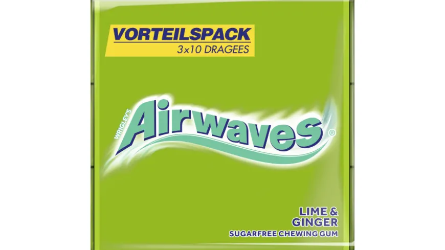 Wrigley´s Airwaves® Lime & Ginger 50 g