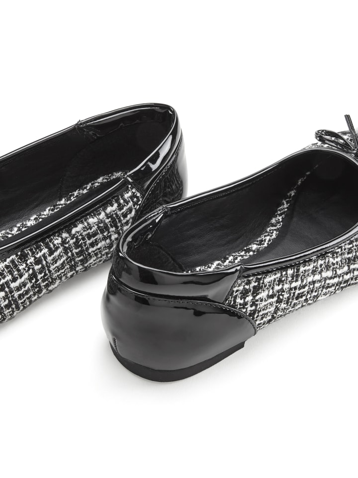 LASCANA Ballerina in schwarz günstig kaufen