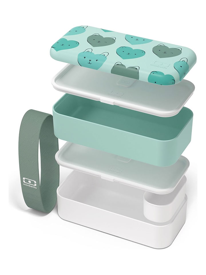 Monbento Lunchbox in Mint/ Weiß - 1 l günstig kaufen onesize