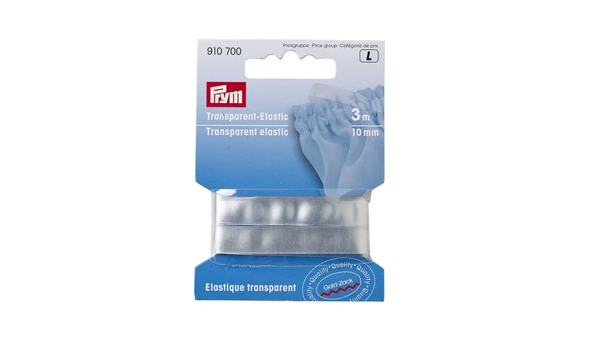 Prym transparent-Elastic 10 mm 3 m
