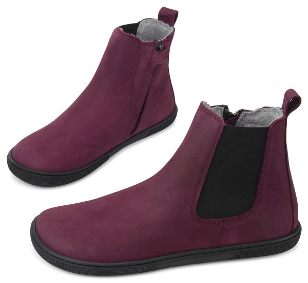 Koel bare |mid ~ Filas Chelsea Boot Wollfleece ~ Bordeaux