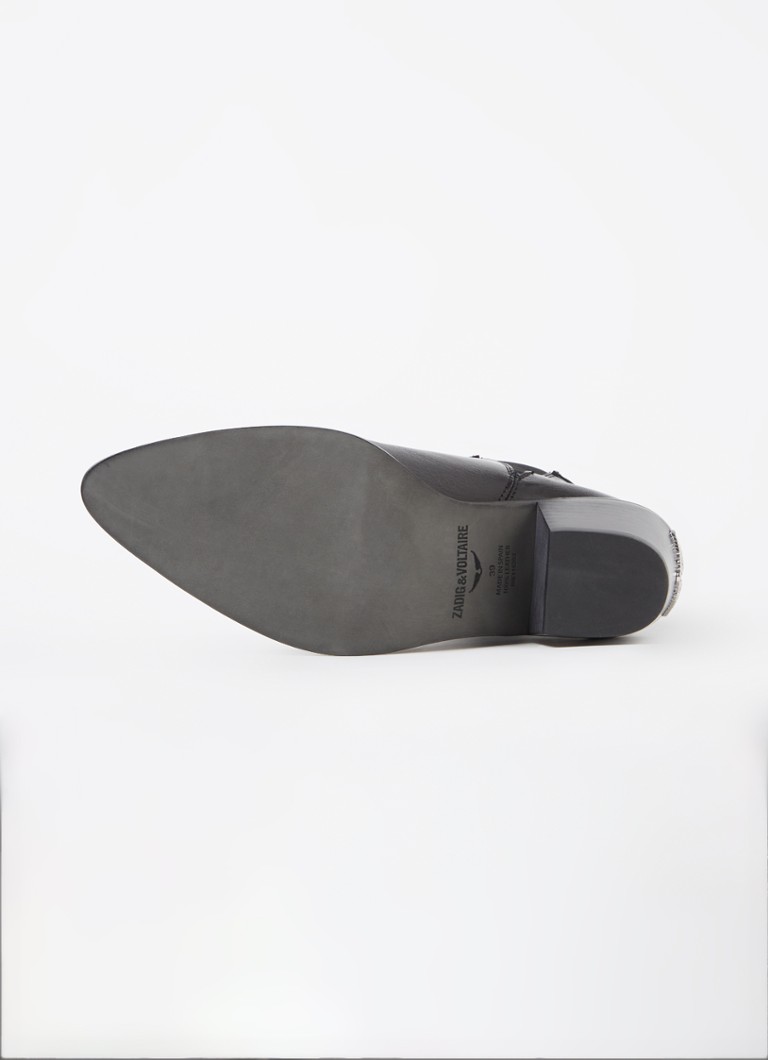 Botine din piele Zadig&Voltaire Tyler Cecilia Vintage