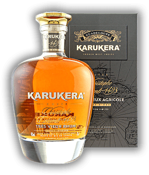 Karukera Rhum Vieux Hors d'Age Cuvée Christophe Columbus 1493 Karukera Rhum Vieux Hors d'Age Cuvée Christophe Columbus 1493 Limitierter Premium Rum in eleganter Dekanterflasche. 0,7	 Liter - Vol 45%