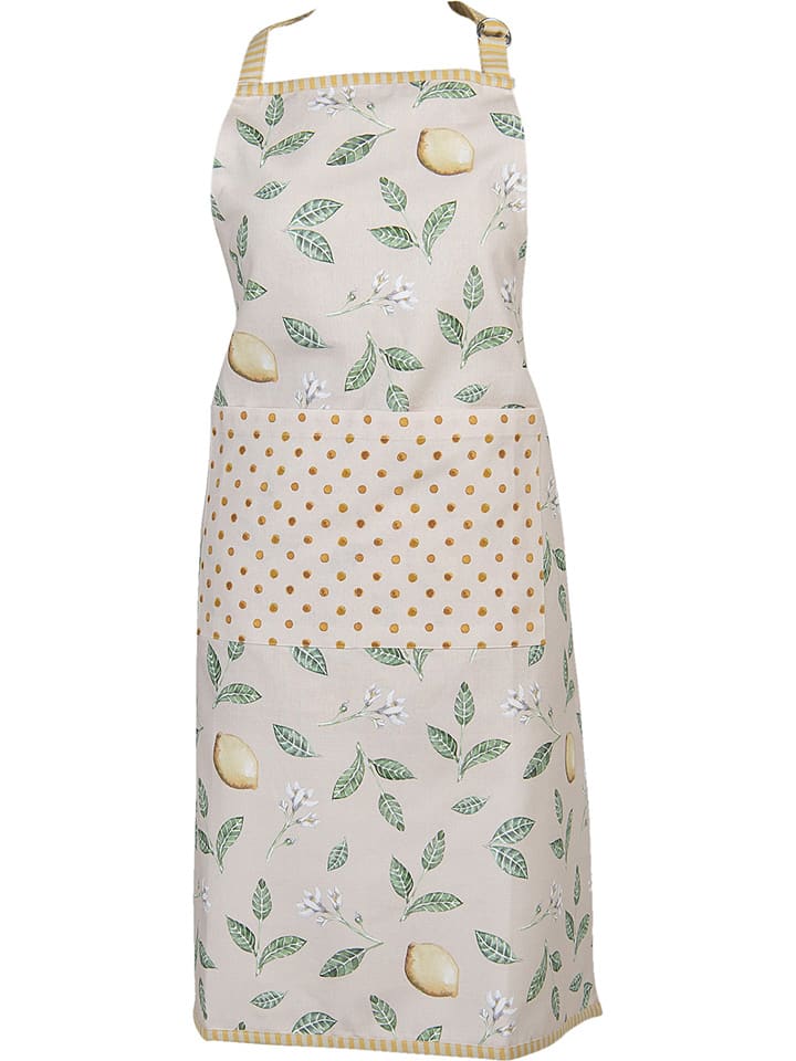 Clayre & Eef Schürze in Beige - (L)85 x (B)70 cm günstig kaufen onesize