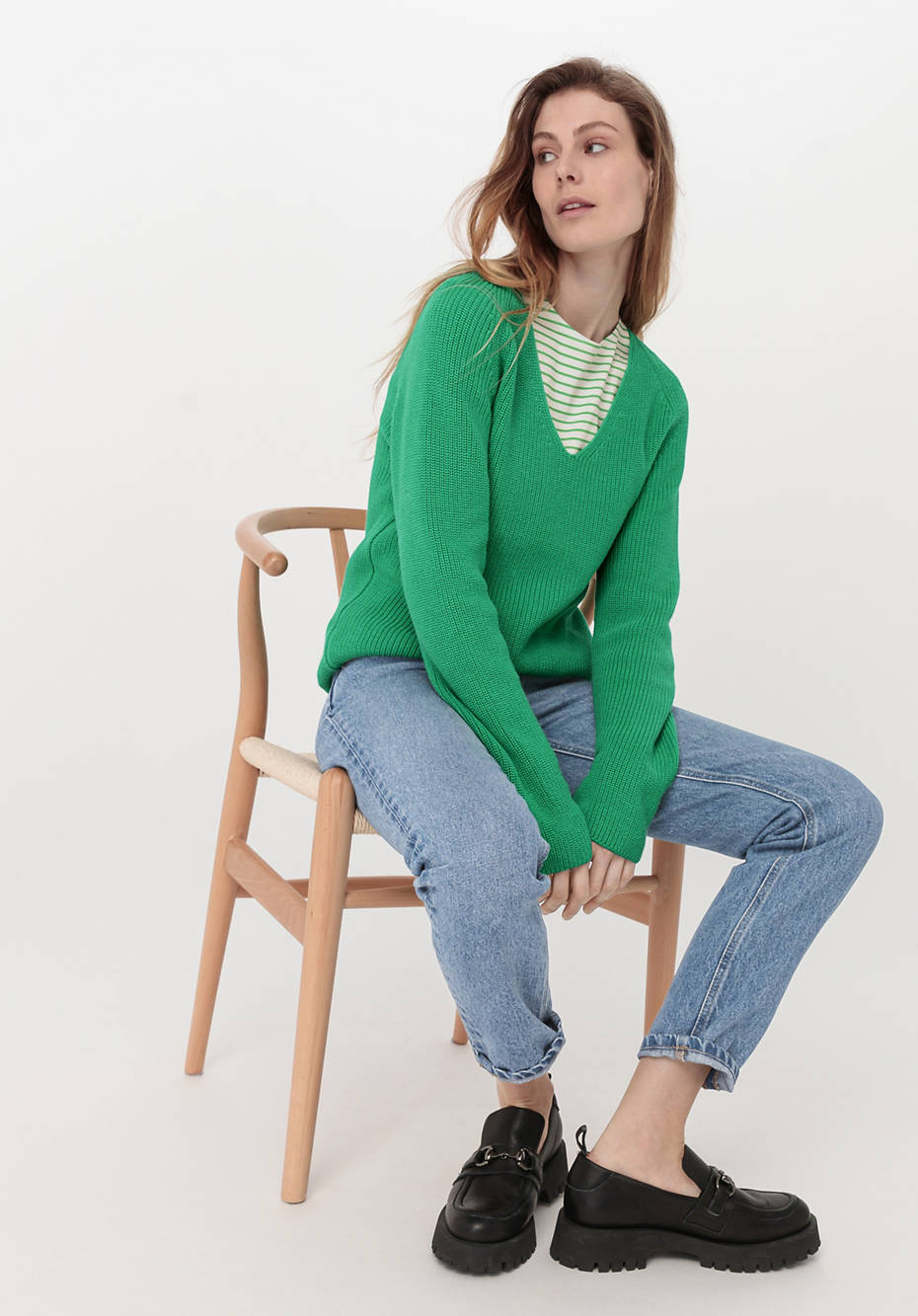 Pullover aus reiner Bio-Baumwolle