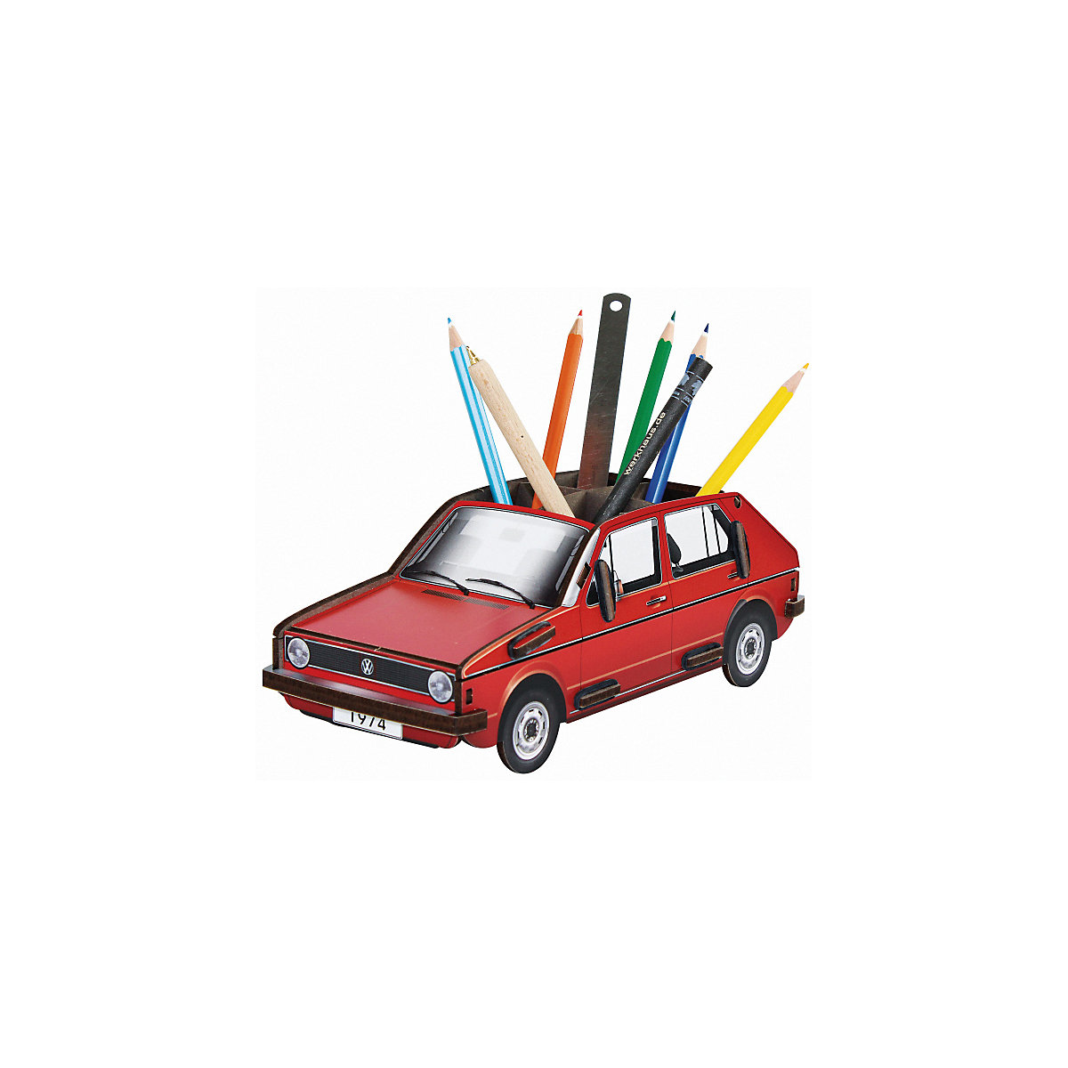 Stiftebox Golf 1 rot