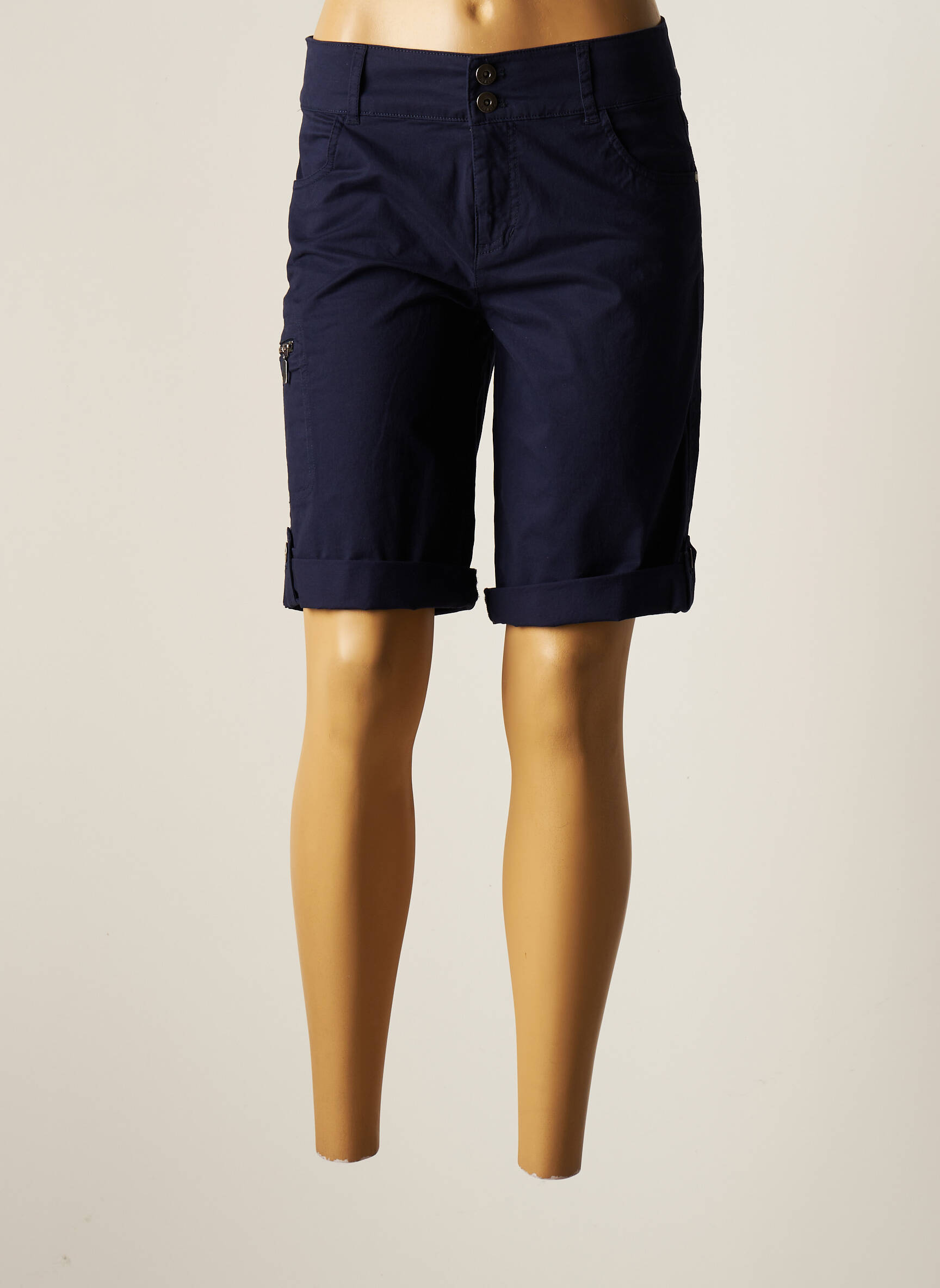 Jensen Bermudas Femme couleur bleu