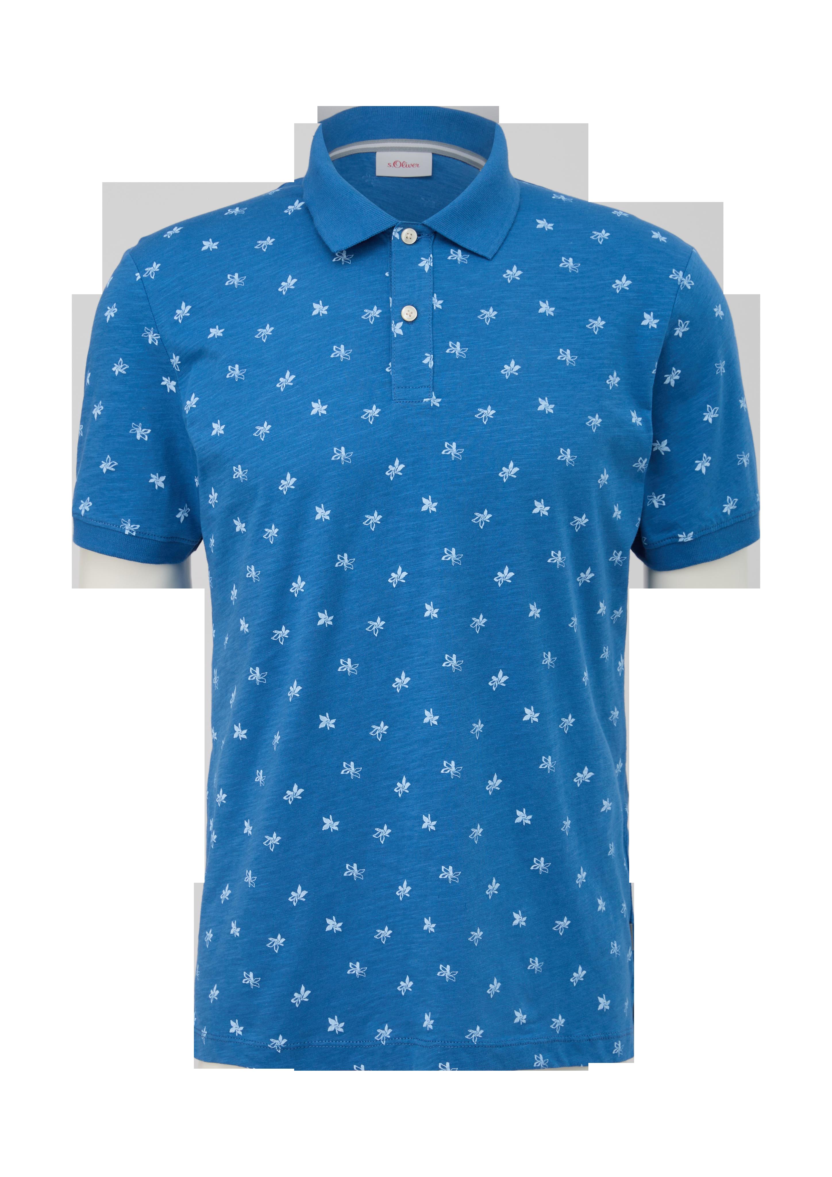Poloshirt mit Allover-Print  2131471-54A1