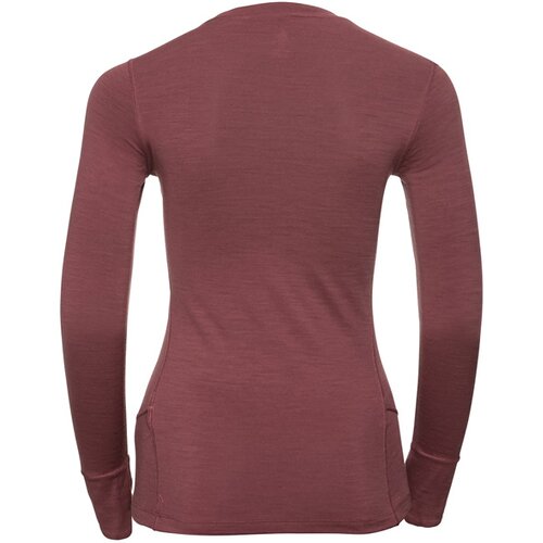 DAMEN LANGARM SHIRT BL TOP CREW NECK L/S MERINO 200