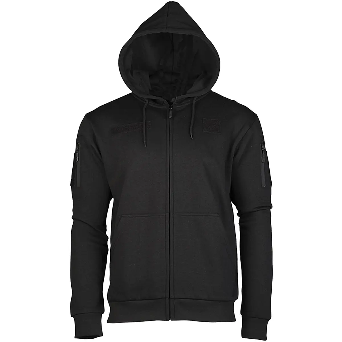 Tactical Kapuzenjacke schwarz