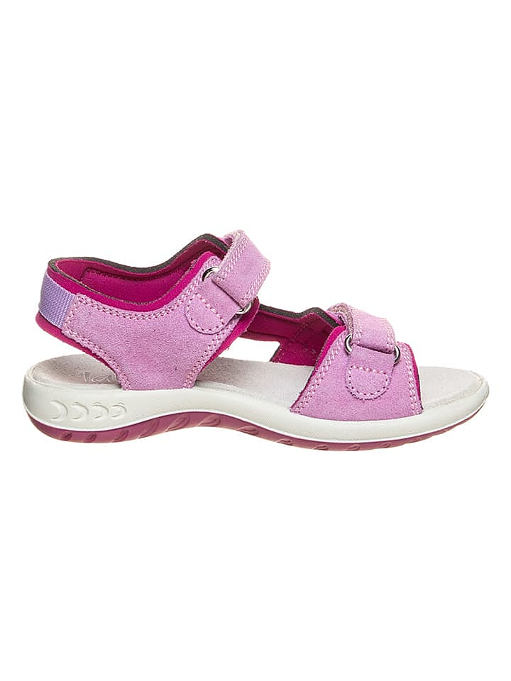 lamino Leder-Sandalen in Pink günstig kaufen 30