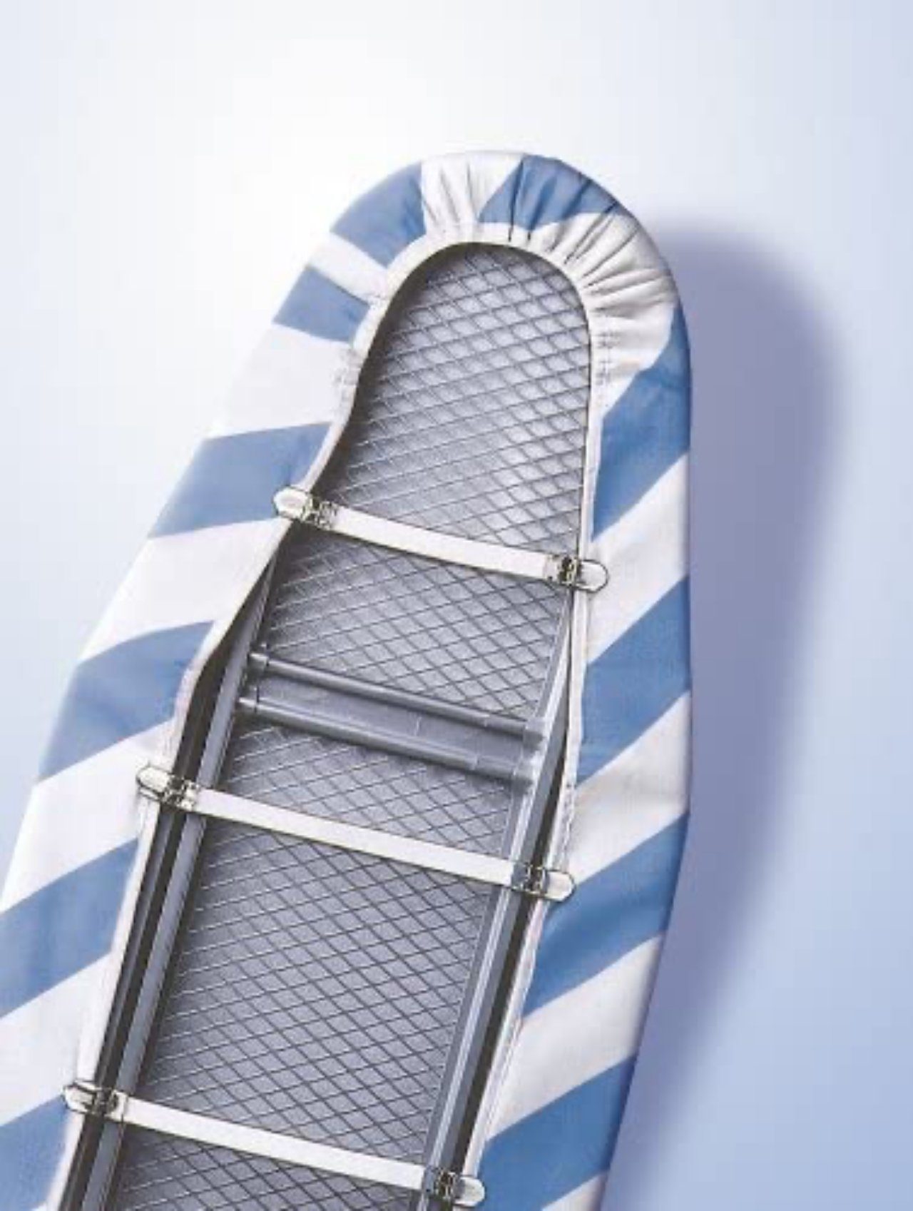 WENKO Bügelbrettbezug, Bügeltisch-Bezugspanner 3er Set - 3er Set, universal passend