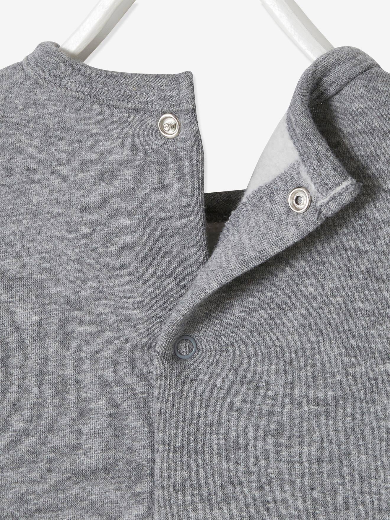 Pyjama noël bébé garçon DS® Mickey gris chiné