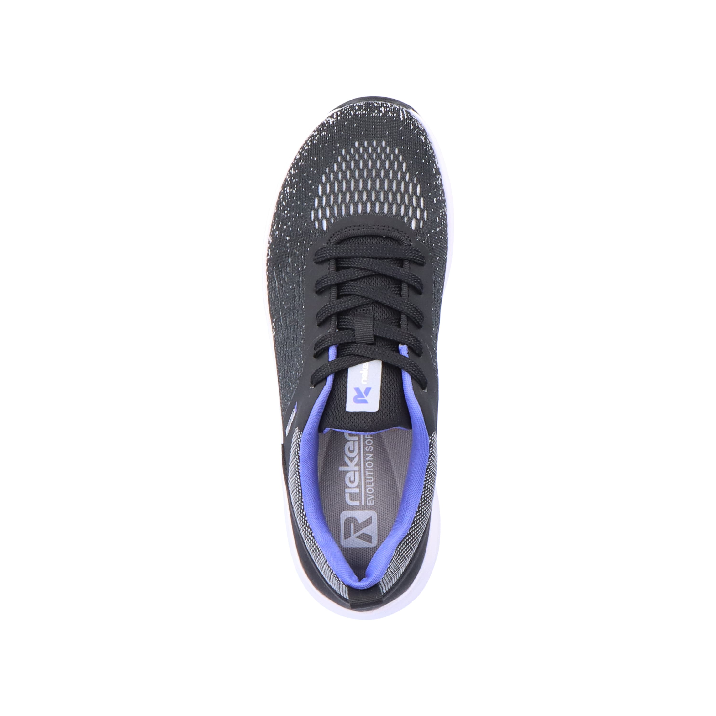 Rieker Damen Sneaker Low steel black