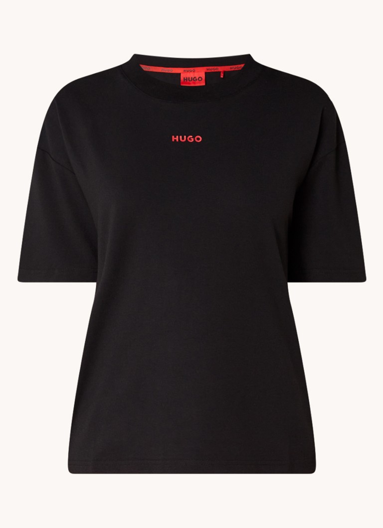 HUGO BOSS  Shuffle lounge T-shirt met logo